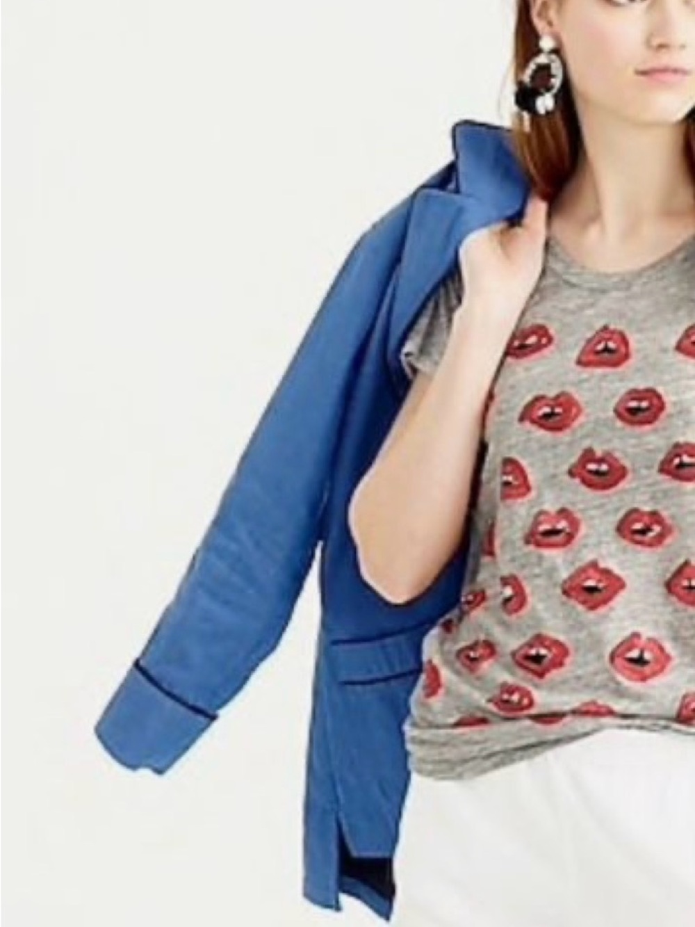 J.Crew Donald Robertson Kiss Kiss T-shirt